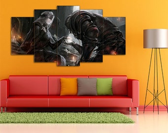 Fire Keeper, Dark Souls Wall Art, Dark Souls Canvas, Fire Keeper canvas, Dark Souls, Dark Souls Print, Fire Keeper Print, Dark Souls Art