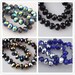 100pcs 6X4mm Rondelle Facted Crystal Glass Charms Loose Spacer Beads Jewelry Making Crafts Findings --- 8 colors BZ006