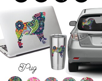 Pug Decal
