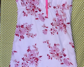 vintage floral sundress size 10