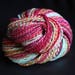 91 yards of Bulky Superwash Merino Handspun