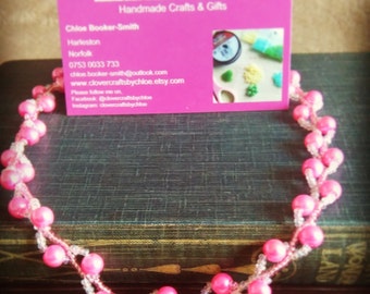 Handmade Twig and Berry Style Neckalce