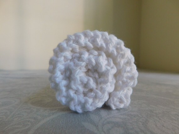 White Cotton Dishcloth