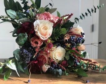Bohemian Dreams Bridal Bouquet - Faux Flowers