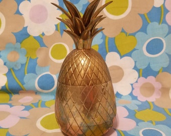 Brass Pineapple 7.5 inches tall