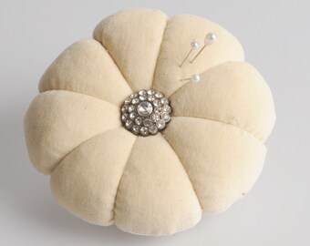 Velvet Pincushion by Miss Rose Sister Violet