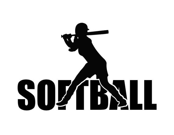 Download Softball svg files, Softball silhouette clipart, Baseball ...