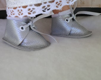 shoes silver Wichtel dolls