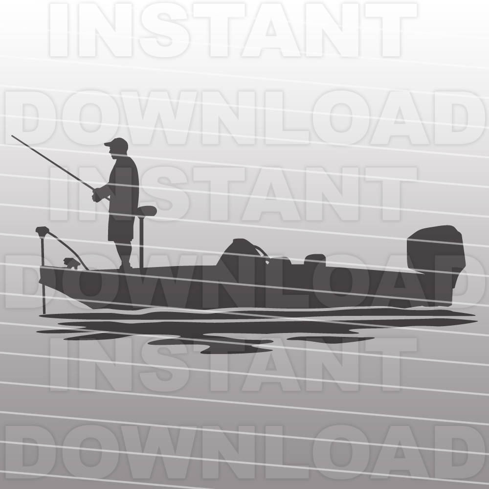 Free Free 54 Bass Fishing Boat Svg SVG PNG EPS DXF File