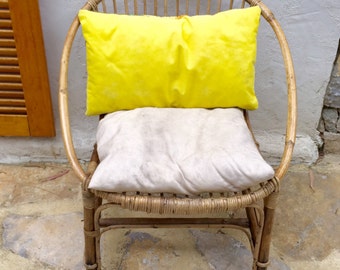 Vintage 1960's Garden rattan chair