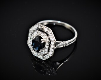 Diamond Gem Ring