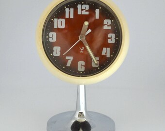 Vintage JAZ alarm clock French 1970s