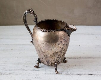 Silverplate Water Drink Pitcher-Food Photography Props