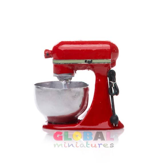 Dollhouse Miniature Kitchen Aid Mixer Dollhouse Miniature Kitchen Aid Mixer