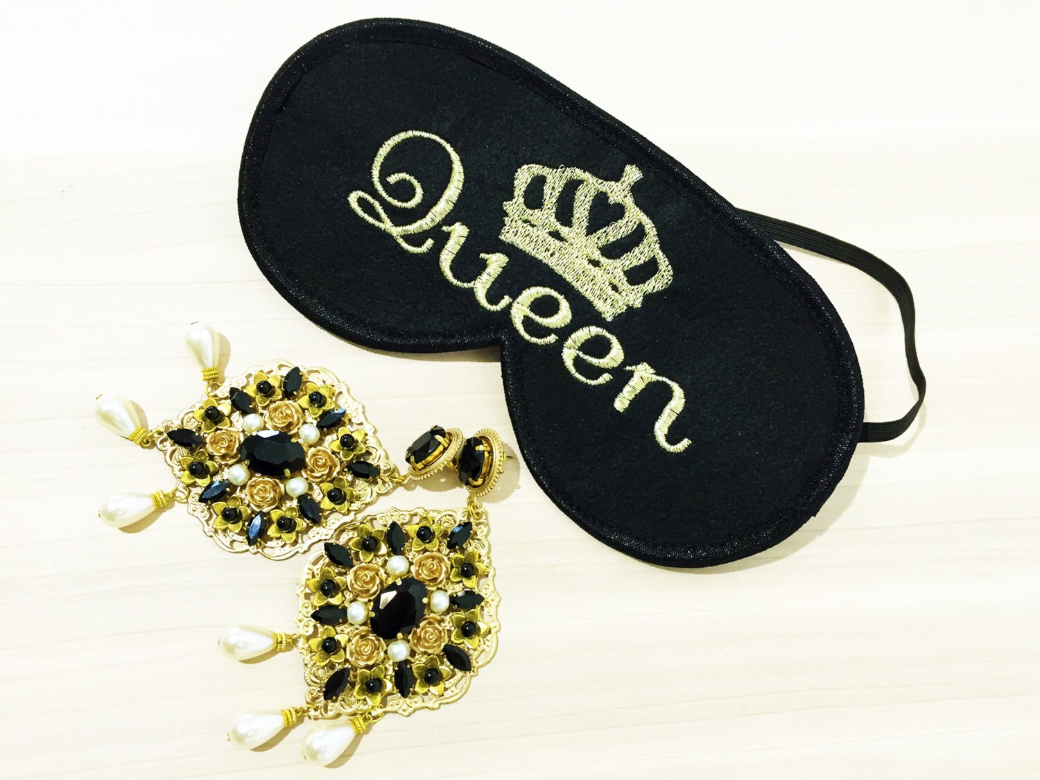 Luxury Queen Sleep Mask Eye Masks for Sleeping Night Mask
