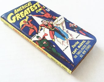 Comic Book Gift, Comic Book Phone Case, Comic Book iPhone Case, Book Phone Case, Book iPhone Case, iPhone X, 8, 7, Wallet Phone Case