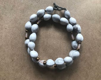 Job's Tears Wrap around Bracelet