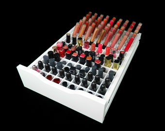 Lipstick Drawer Organizer (Fits IKEA® Alex Drawer Units) - Makeup Organizer - Makeup Drawer Insert - Lipstick Storage