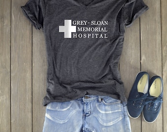Grey's Anatomy Shirt - Greys Anatomy Shirt - Grey Sloan Memorial Hospital - Unisex Shirt