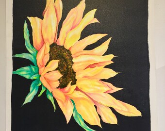 Silk Sunflower 1