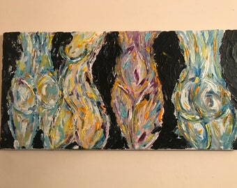 Original acrylic painting on canvas