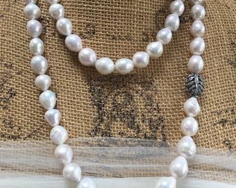 Baroque pearls,Medium size,round shape,teardrop,baroque pearls,12-17mm, Baroque,oblong shape, white pearls, Freshwater, baroque pearls, 16"