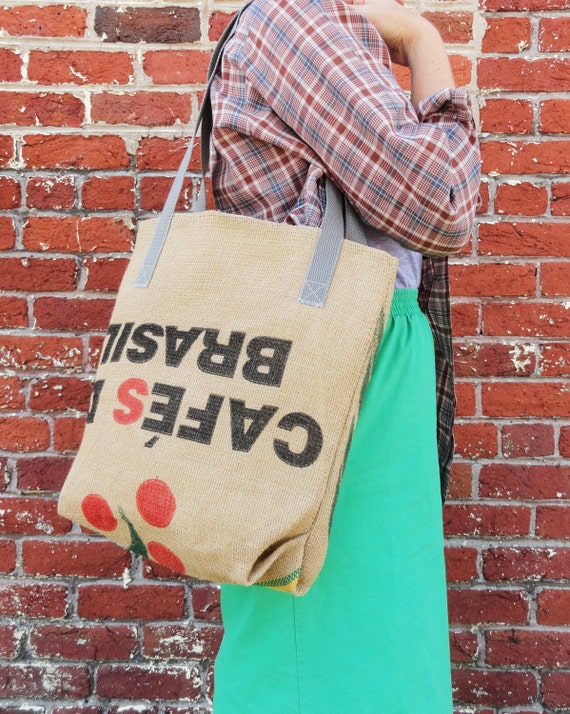 Burlap Tote - #4