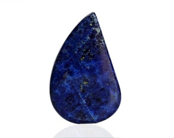 Designer 21 Carats Natural Blue Lapis Lazuli Cabochon, Loose Semi Precious Stone, Gemstone Supplies, Pendant Jewellery Stone, Hand Cut, 1107