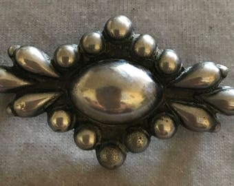 Vintage Sterling RAG Mexico Brooch