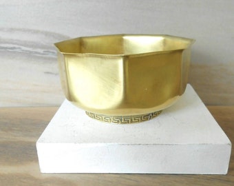 Brass Planter, Small Planter, Brass Succulent Planter, Indoor Planter, Brass Flower Pot/2" T/
