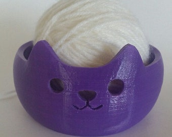 Cat Yarn Bowl