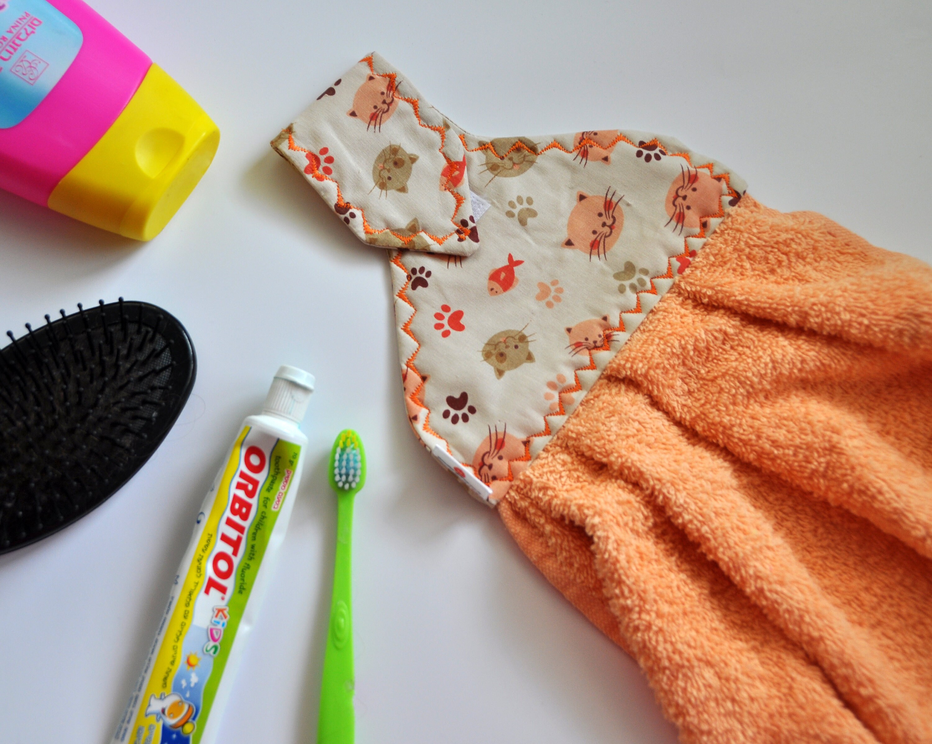 Hanging hand towel Bathroom hanging towel Towel for kids