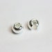 20pcs 925 Sterling Silver Jewellery Findings Crimp Cover, 4mm round -FDSSC0006