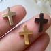 Tiny Simple Cross Stainless Steel Pendant-Minimalist
