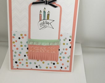 Wish Big Greeting Card