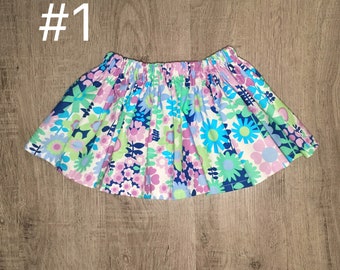 recueillir des filles jupe - jupe en coton - jupe - enfant - Bébé fille jupe - vêtements enfant - en coton se rassemblent jupe