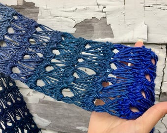 Broomstick Lace Infinity Scarf