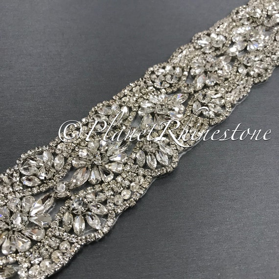 Iron-on Rhinestone Trim #IT-22