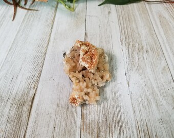 Apophyllite & Stilbite Gemstone Cluster - Stone of Psychic Power and New Life