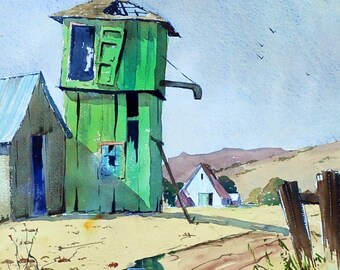 Early MidWestern Water Tower