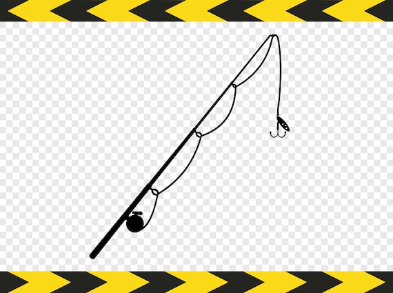 Fishing rod Svg Lure Clipart Scan n Cut files for Cricut
