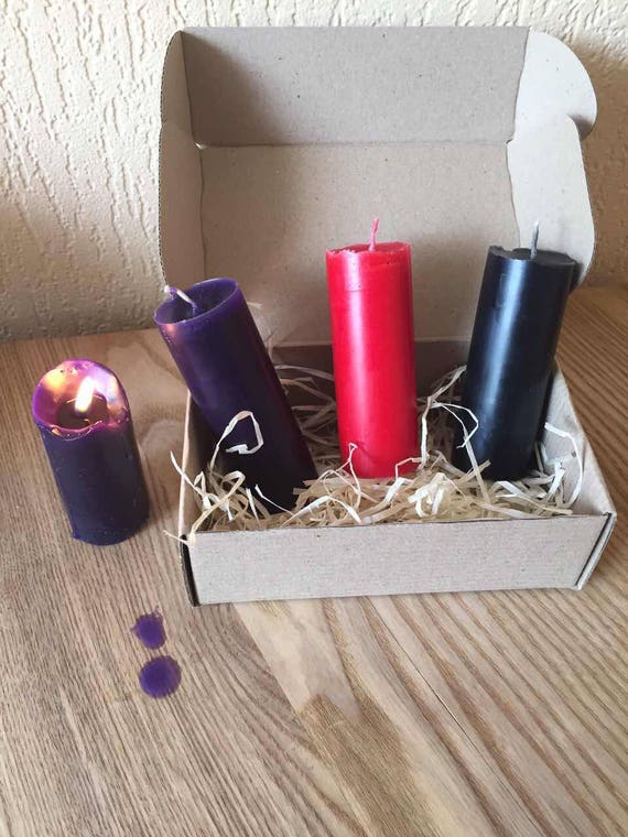 Set Of 3 Bdsm Candles Bondage Candles Wax Play Wax Play