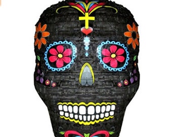 Sugar Skull Dia de los Muertos Day of the Dead Piñata