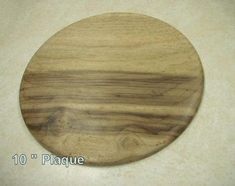 Beautiful Oregon Myrtlewood Plaques and Slabs.