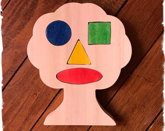 Mister tree - wooden toy learning shapes