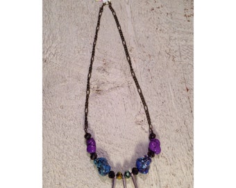 Bold Spike Statement Necklace