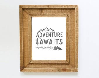 Adventure Awaits - Printable