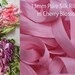 5 metres of 13 mm Pure Silk Ribbon in CHERRY BLOSSOM