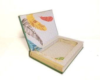 Hollow Book Safe A Field Guide to the Birds Cloth Bound vintage Secret Compartment Security hiding place