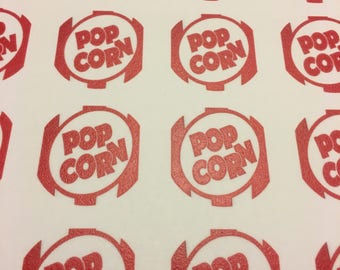 Edible Popcorn Image for Candy Apples